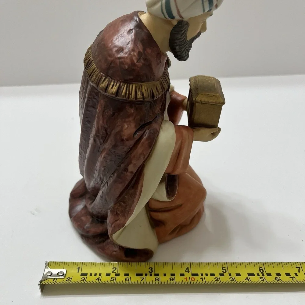Christmas Grandeur Noel Nativity Wise Man Replacement Piece Porcelain 1999